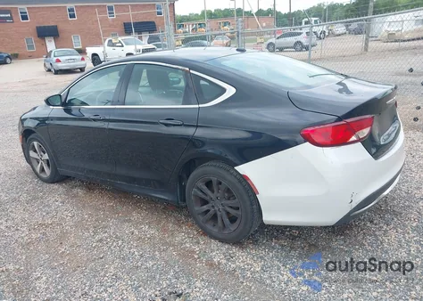 2015 Chrysler 200 Limited z USA, uszkodzony, nr VIN 1C3CCCAB7FN744121
